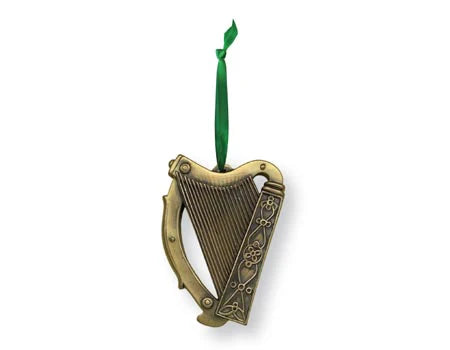 Bronze Gallery Harp Ornament