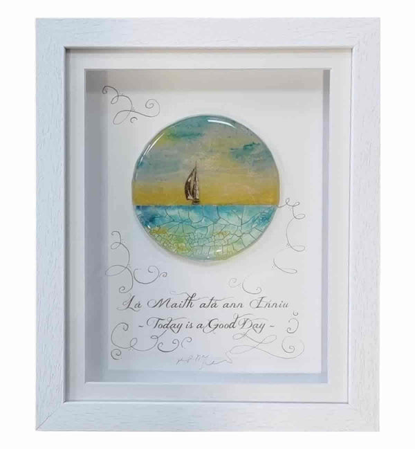 The Stone Art Gallery 'Lá Maith Atá Ann Inniu' Design 3