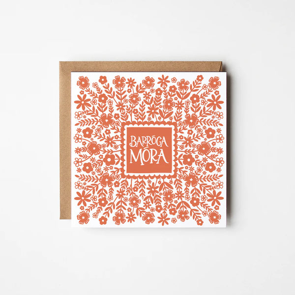 Barróga Móra - Irish - Hand printed greeting card