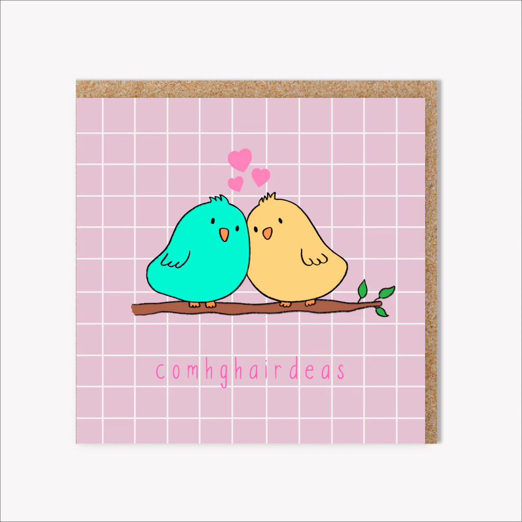 Comhghairdeas Lovebirds