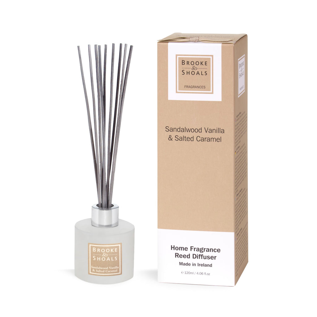 Brooke & Shoals Fragrance Diffuser Sandalwood, Vanilla & Salted Caramel