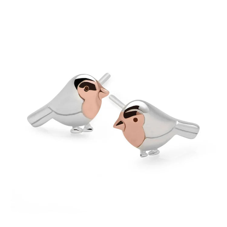 Kilkenny Silver - Winter Robin Studs