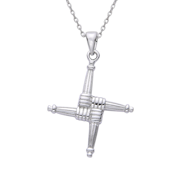 Kilkenny Silver - Saint Brigid’s Cross Pendant