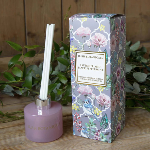 Irish Botanicals Lavender And Black Peppermint Diffuser