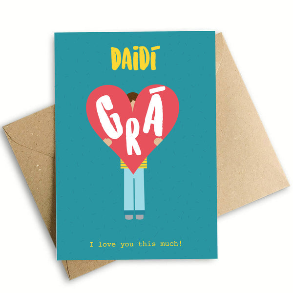 Prints Of Ireland I Love Daddy Card - Boy Card