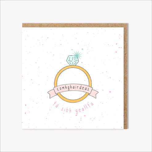 Connect The Dots Design Engaged / Tá Sibh Geallta