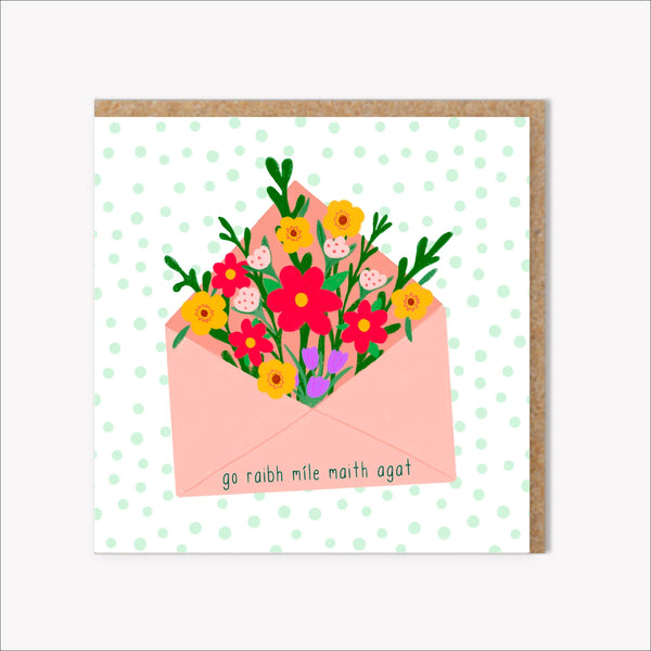 Connect The Dots Design. Sending Thanks / Go raibh maith agat