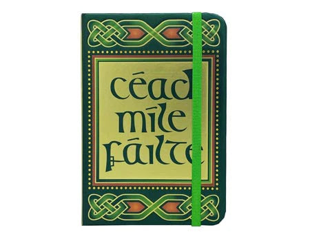 Celtic Notes Céad Míle Fáilte Notebook