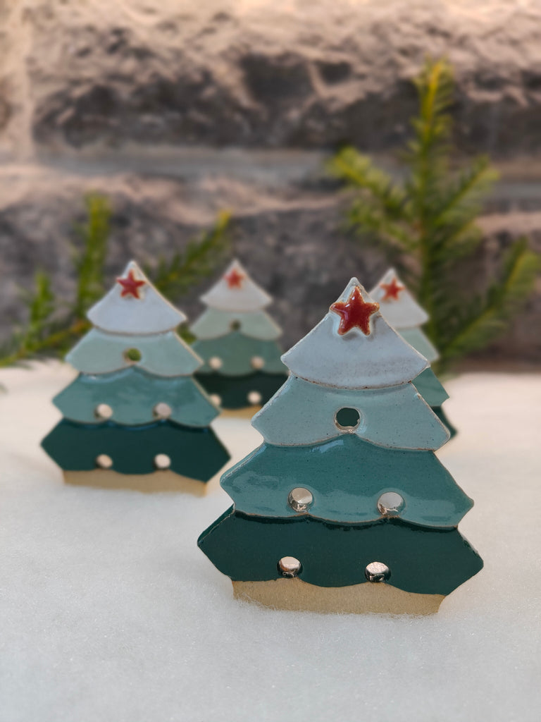 Michelle Butler - Christmas Tree tealight holder