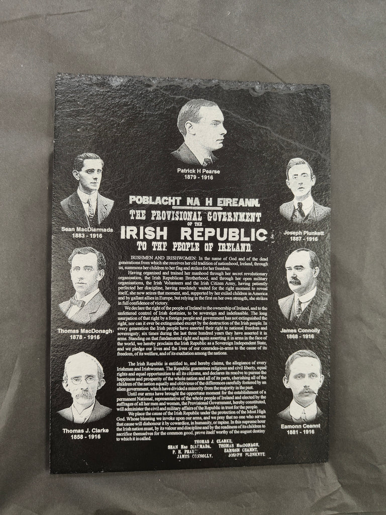 Lazernow Custom Gifts Proclamation Of The Irish Republic (photo)