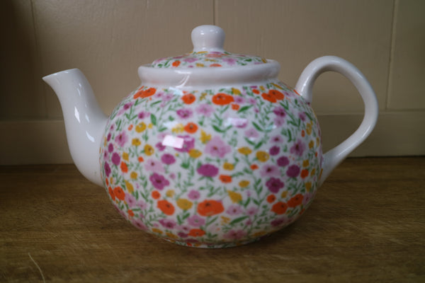 Shannonbridge Pottery Ireland. Bloom Field, Teapot