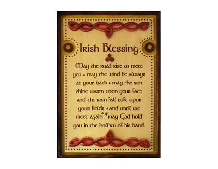 Island Craft Studios Irish Blessing Wall Hanging