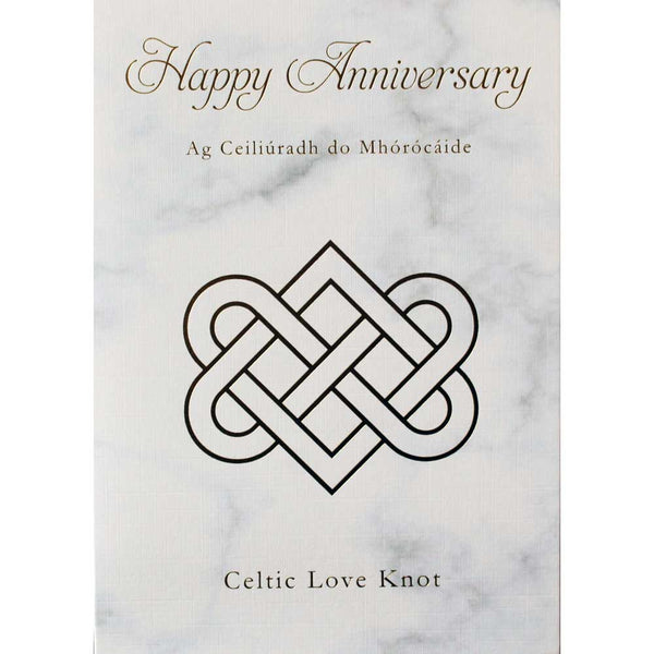 The Glen Gallery A Celtic Love Knot Happy Anniversary