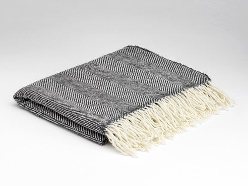 McNutt of Donegal. Storm Herringbone Knee Blanket