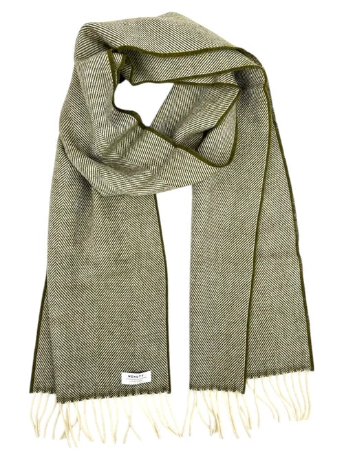McNutt of Donegal. Landscape Herringbone Scarf