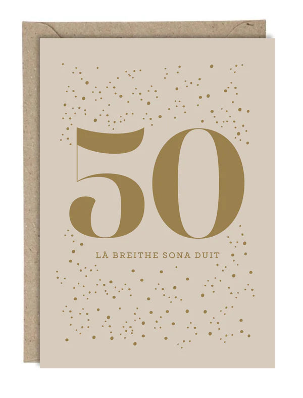 Lá Breithe Sona Duit - 50