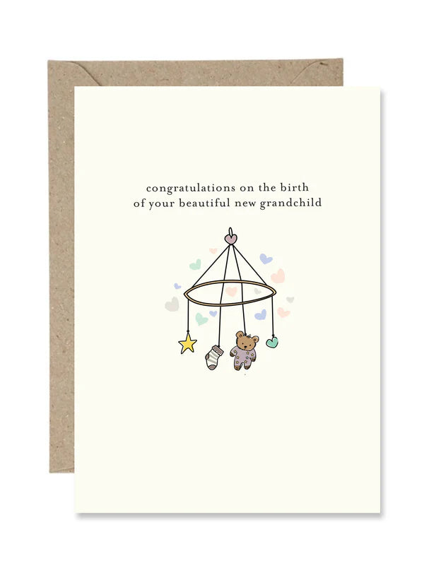 The Paper Gull. Grandchild Congratulations