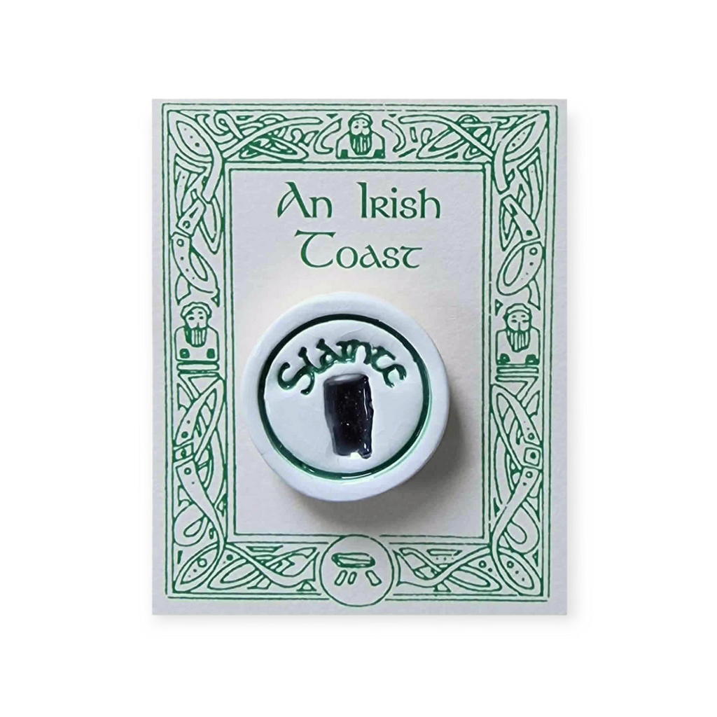 McCluskey Pottery Sláinte Magnet