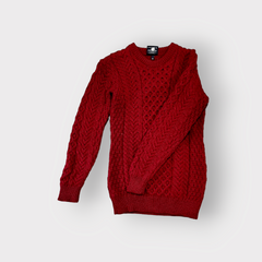 Aran Woollen Mills 100% Merino Ladies Traditional Sweater