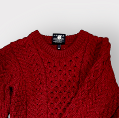 Aran Woollen Mills 100% Merino Ladies Traditional Sweater