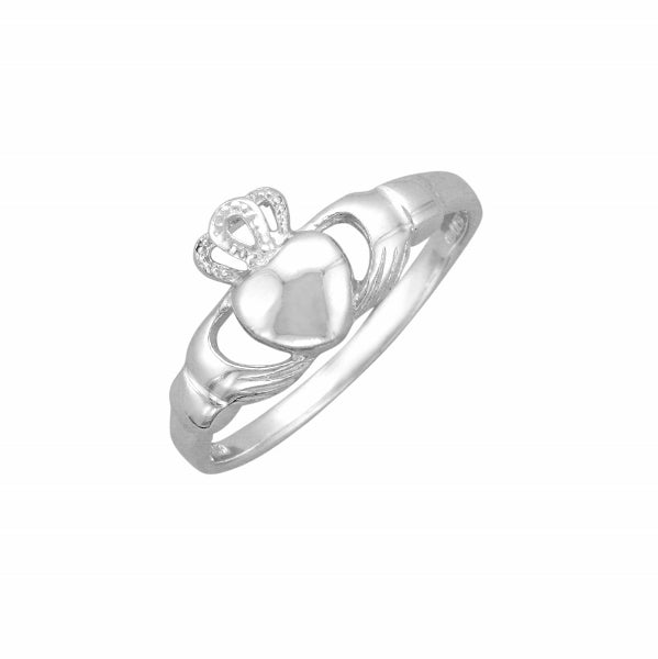 Kilkenny silver - Simple Celtic Claddagh Ring