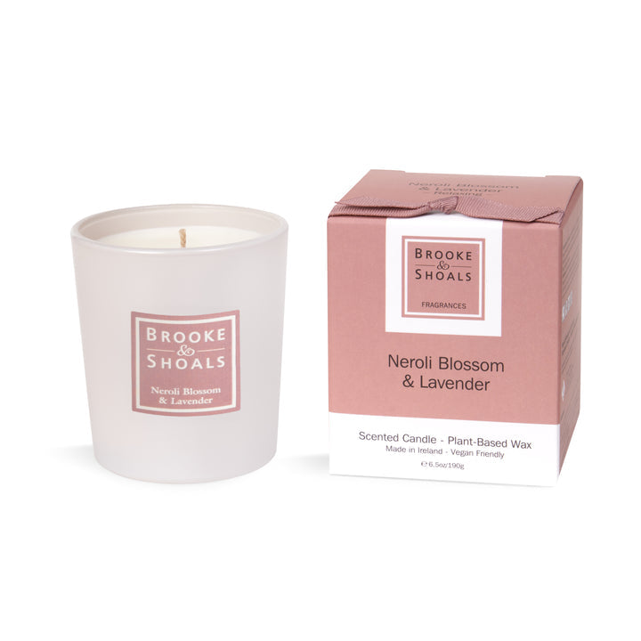 Brooke & Shoals. Scented Candle Neroli Blossom & Lavender