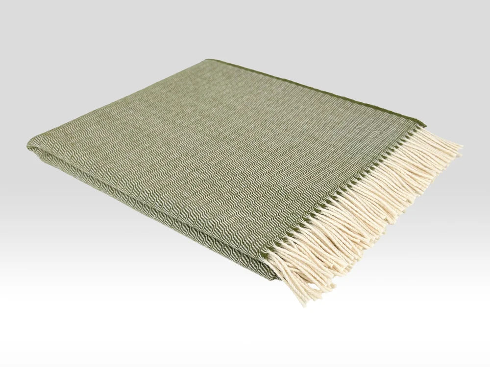 McNutt of Donegal. Ripple Fern Throw