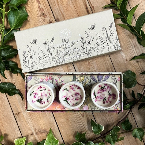 Irish Botanicals Elderberry & Spotted Nettle Candle Set