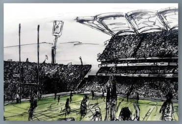 Stephen Farnan Studio. An Lá Mór, Páirc an Chrócaigh / Final Day, Croke Park. Unframed