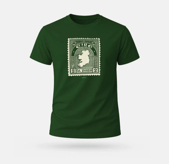 An Spailpín.  'An Chéad Stampa Éireannach' T-Shirt
