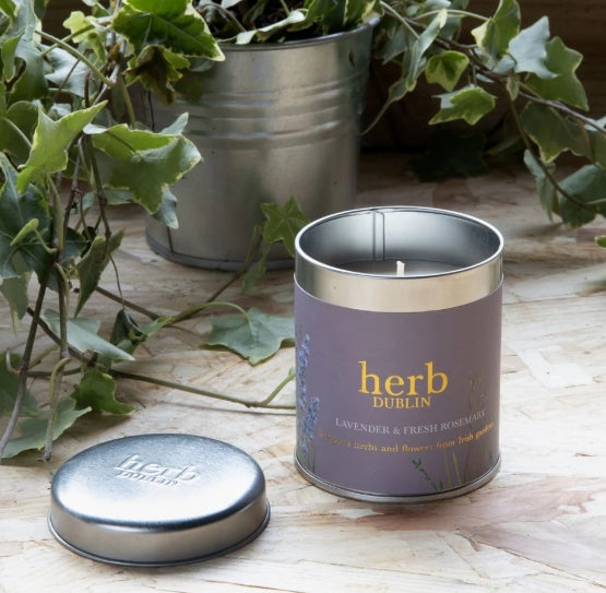 Herb Dublin  Lavender & Fresh Rosemary Tin