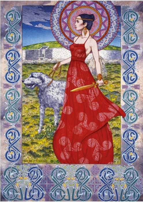 Jim Fitzpatrick. Boann - River Goddess - Jigsaw Puzzle