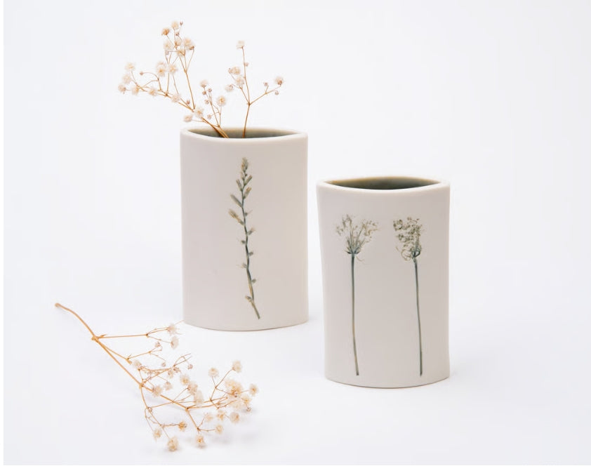 Living Ginger Designs Small Thin Oval Vessel