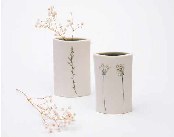 Living Ginger Designs Small Thin Oval Vessel