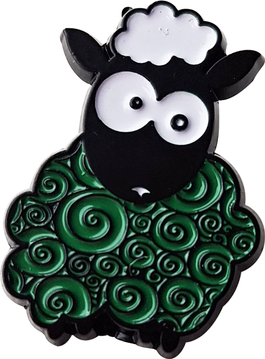 Irish Heritage - Funny Sheep Lapel Pin