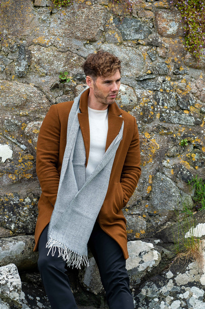 McNutt of Donegal Spotted Stone Scarf