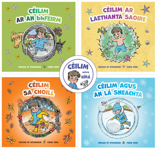 Pack of 4 Books - Céilim!