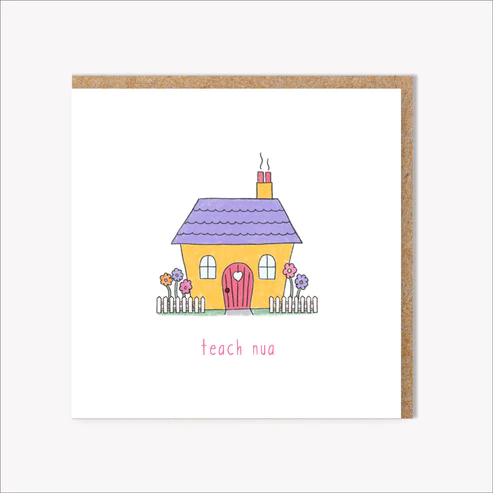 Connect The Dots Design Teach Nua/New Home Purple and Orange