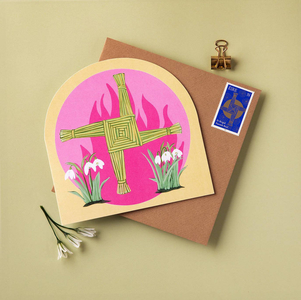 St Brigid's Day Card