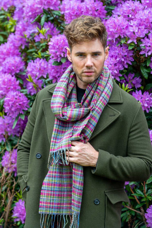McNutt Of Donegal Ards Check Scarf