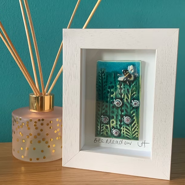 Figment Ceramics 'Bee Meadow' Tile Frame