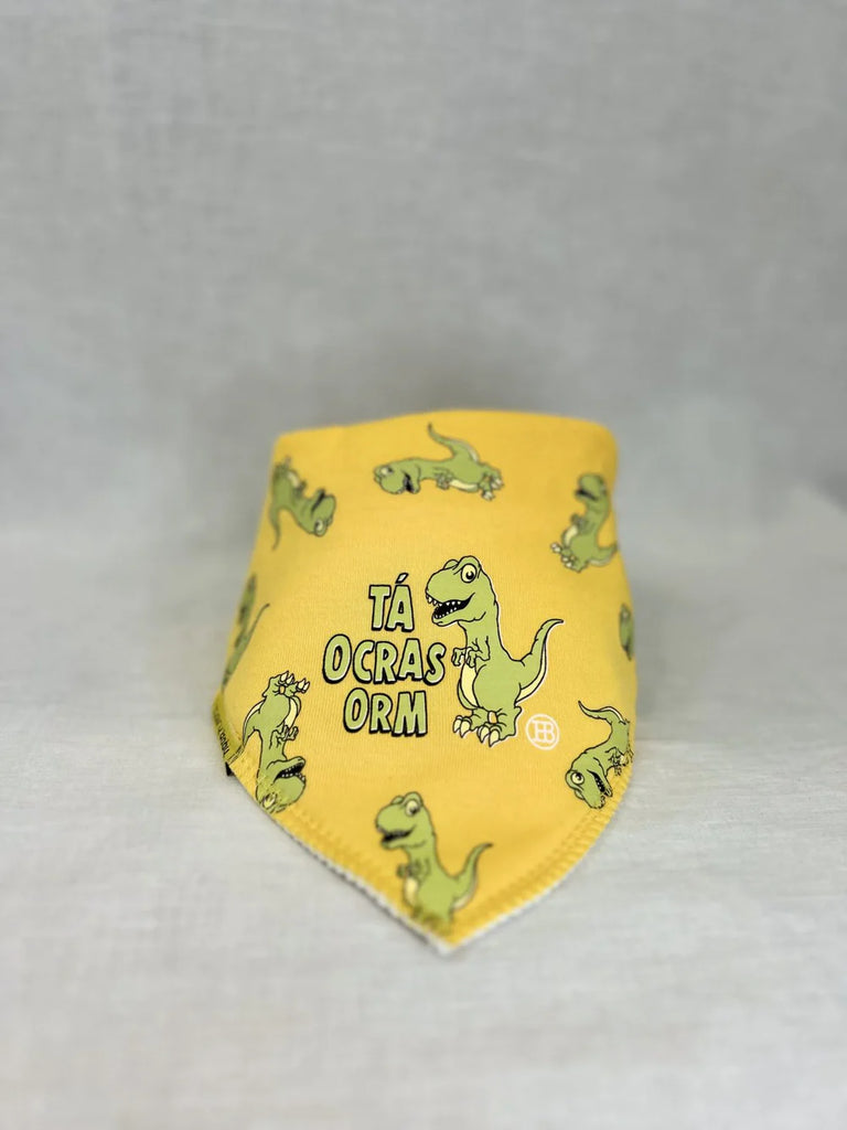 BabyBoo. Tá Ocras Orm organic cotton DribbleBoo bandana bib