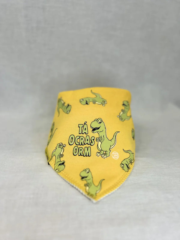 BabyBoo. Tá Ocras Orm organic cotton DribbleBoo bandana bib