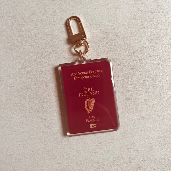 Irish Passport Keyring