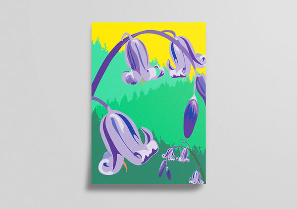 Pawpear Coinne Corra/Bluebelll A3 Print