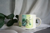 Rachel Leary Ceramics. Botanical Mug Eucalyptus
