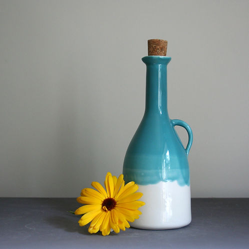 Rachel Leary Ceramics. Oil/Vinegar Bottle