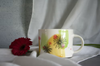 Rachel Leary Ceramics. Botanical Mug Daisy