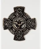 Vintage Celtic Cross and 2024 Peace Prayer