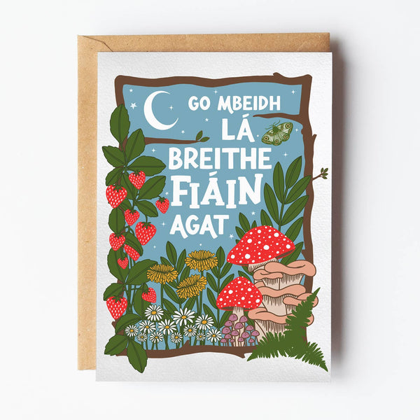 Irish Card | Have a wild birthday | A6  birthday card